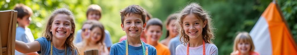 Campamento creativo vacacional para niños
