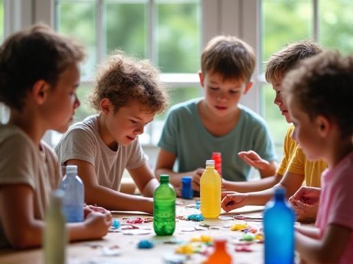 Talleres de reciclaje creativo y educación ambiental